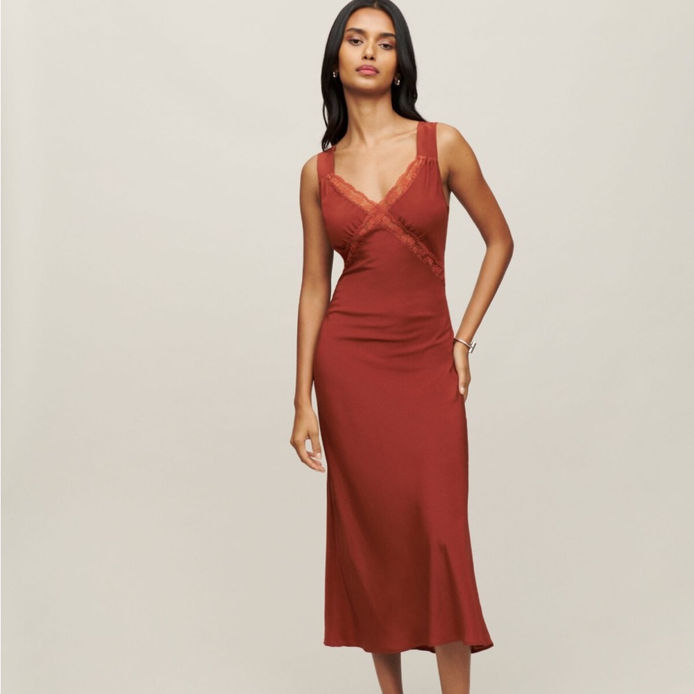 Reformation Provence Dress in Oxide